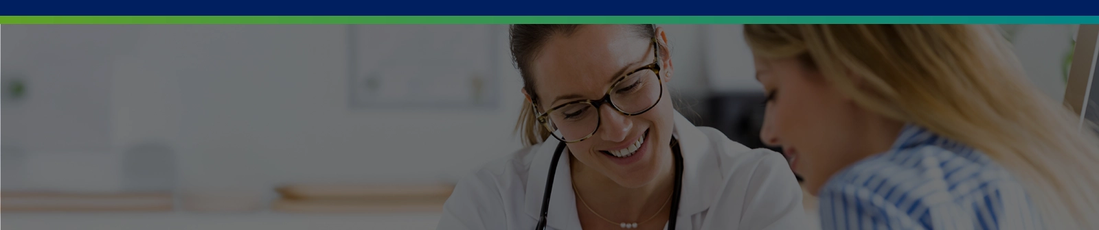 female doctor with a patient