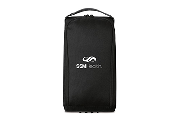 Black Golf Shoe Bag