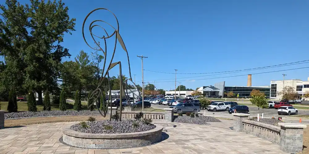 Sr. Clarette Healing Garden at SSM Health St. Mary's Centralia